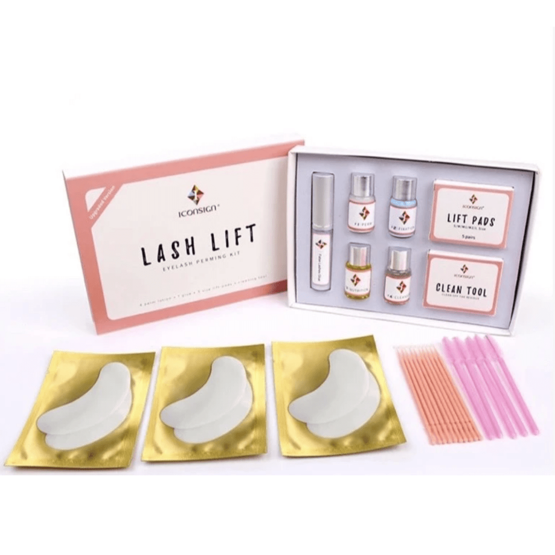 Kit de Permanente de Cils | Relevé Semi-Permanent Facile à Domicile
