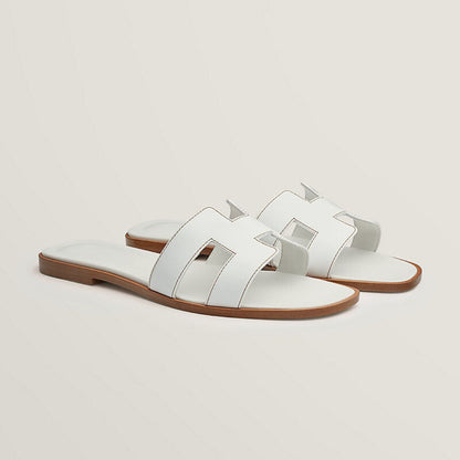Sandales Plates en Cuir | Confort et Élégance pour Été