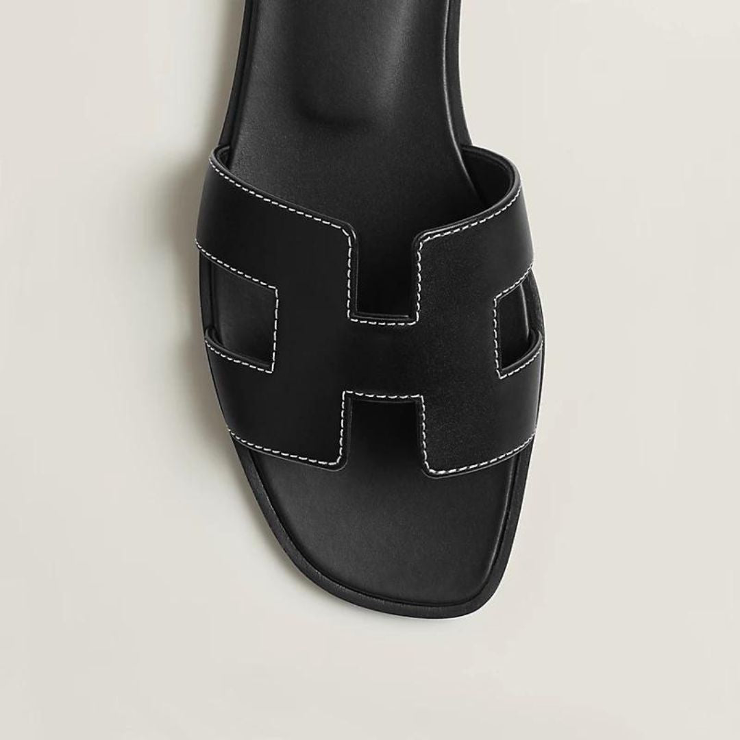Sandales Plates en Cuir | Confort et Élégance pour Été