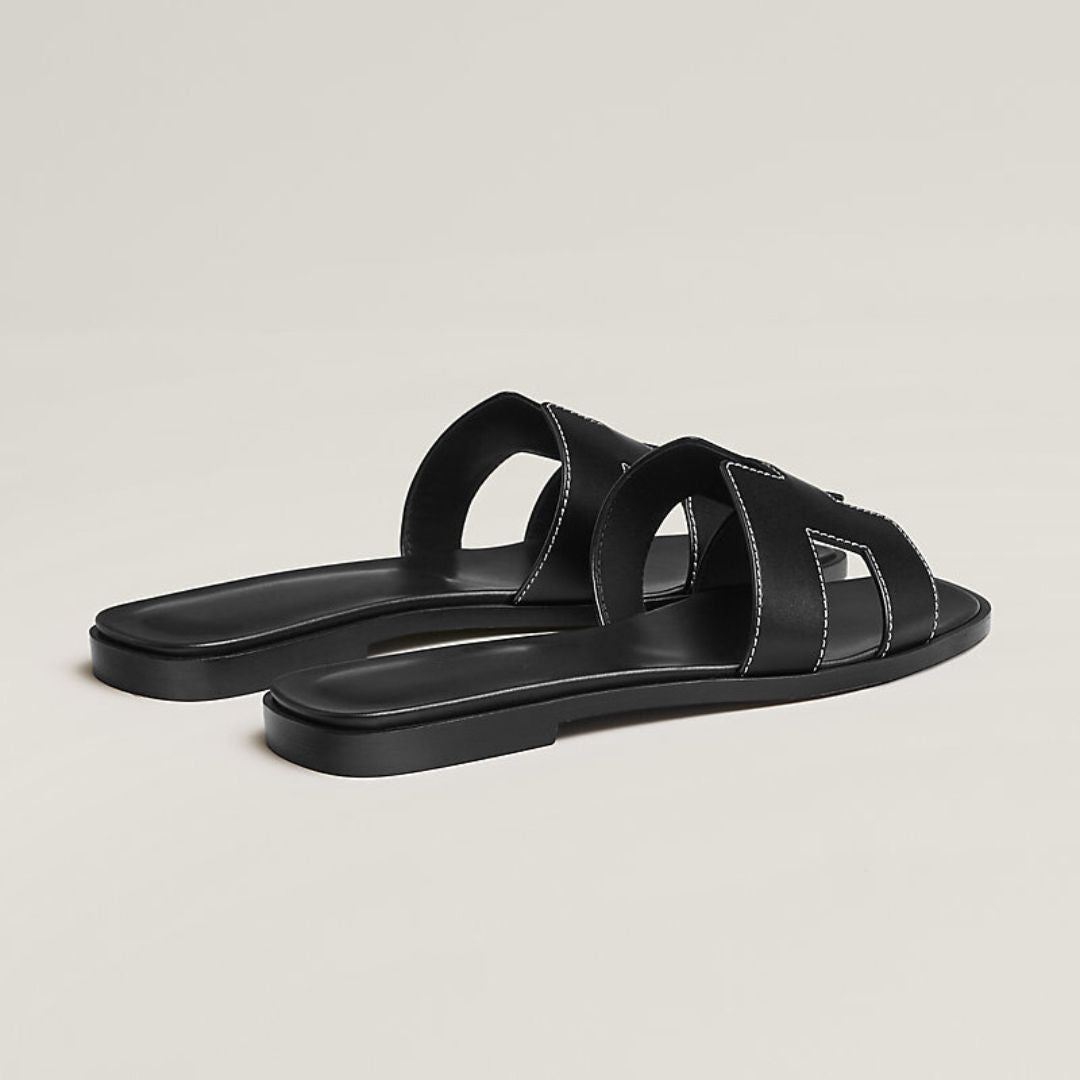 Sandales Plates en Cuir | Confort et Élégance pour Été