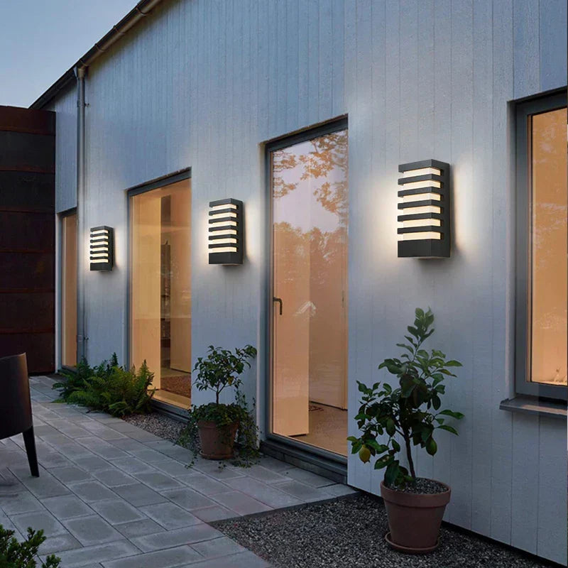 Lampe Murale Étanche en Aluminium | Éclairage Élégant pour Intérieur et Extérieur