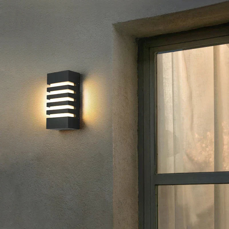 Lampe Murale Étanche en Aluminium | Éclairage Élégant pour Intérieur et Extérieur
