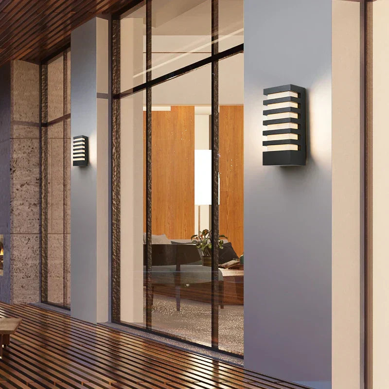 Lampe Murale Étanche en Aluminium | Éclairage Élégant pour Intérieur et Extérieur
