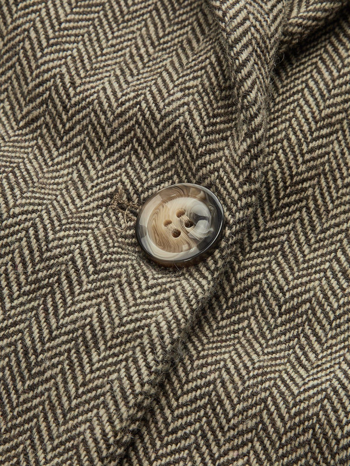 Blazer en Tweed à Bouton Unique | Fleurs 3D Artistiques et Élégantes