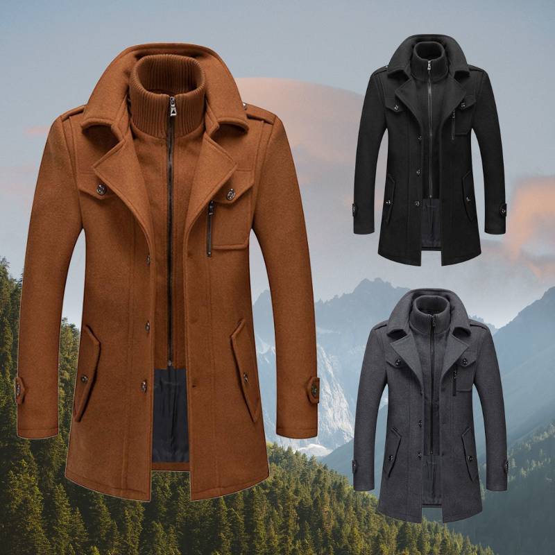 Manteau d'hiver pour Homme | Élégance et Confort Durable