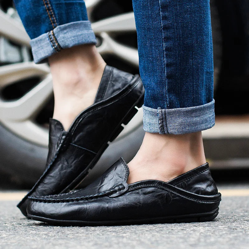 Mocassins Classiques pour Gentleman | Confort et Élégance au Quotidien