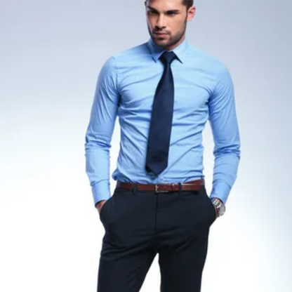 Chemise Élégante Confortable pour Hommes | Style Polyvalent et Entretien Facile