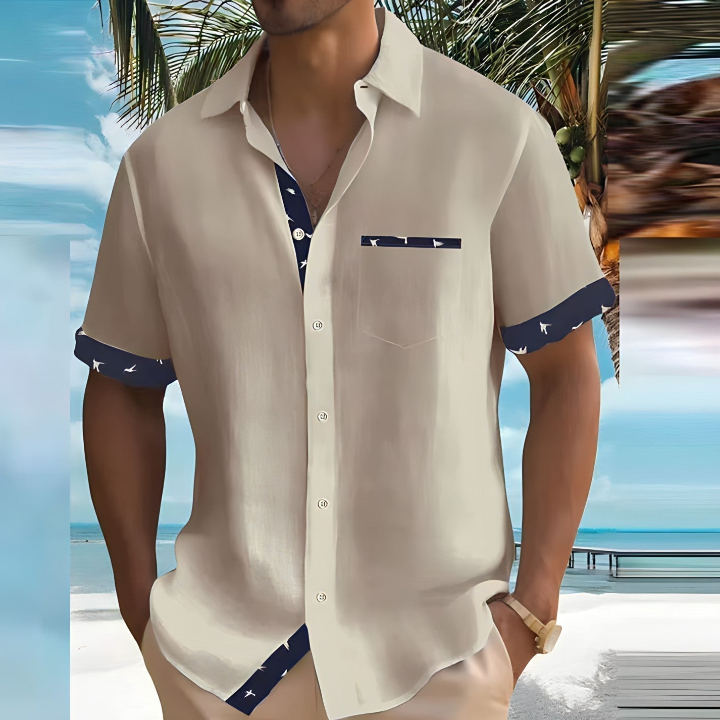 Chemise Respirante pour Hommes | Confort Légère et Style Décontracté