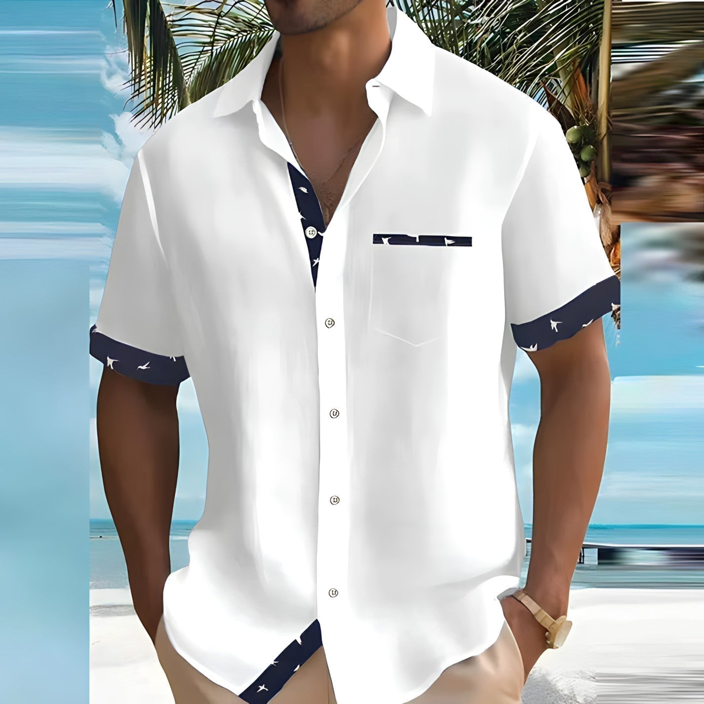 Chemise Respirante pour Hommes | Confort Légère et Style Décontracté
