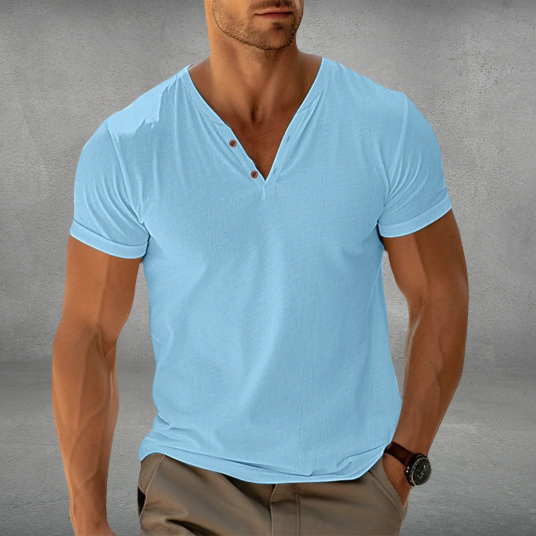 Polo Slim Fit Respirant pour Hommes | Élégance et Confort Anti-Rides