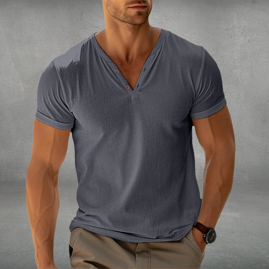 Polo Slim Fit Respirant pour Hommes | Élégance et Confort Anti-Rides