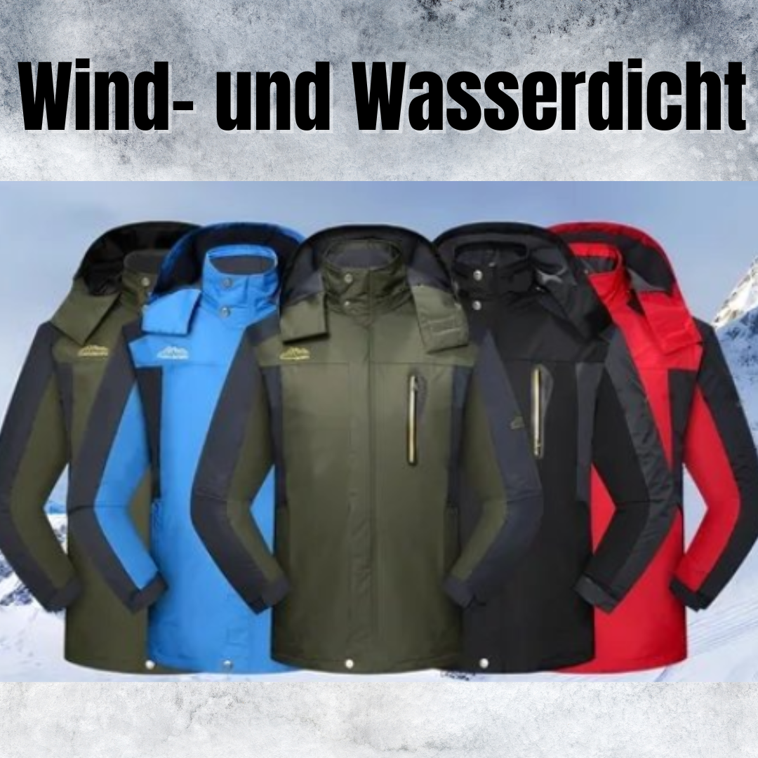 Veste de Randonnée Imperméable pour Hommes | Élégante et Durable pour Aventures Extérieures