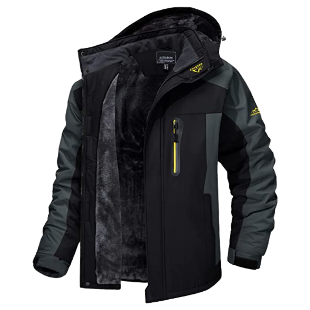 Veste de Randonnée Imperméable pour Hommes | Élégante et Durable pour Aventures Extérieures