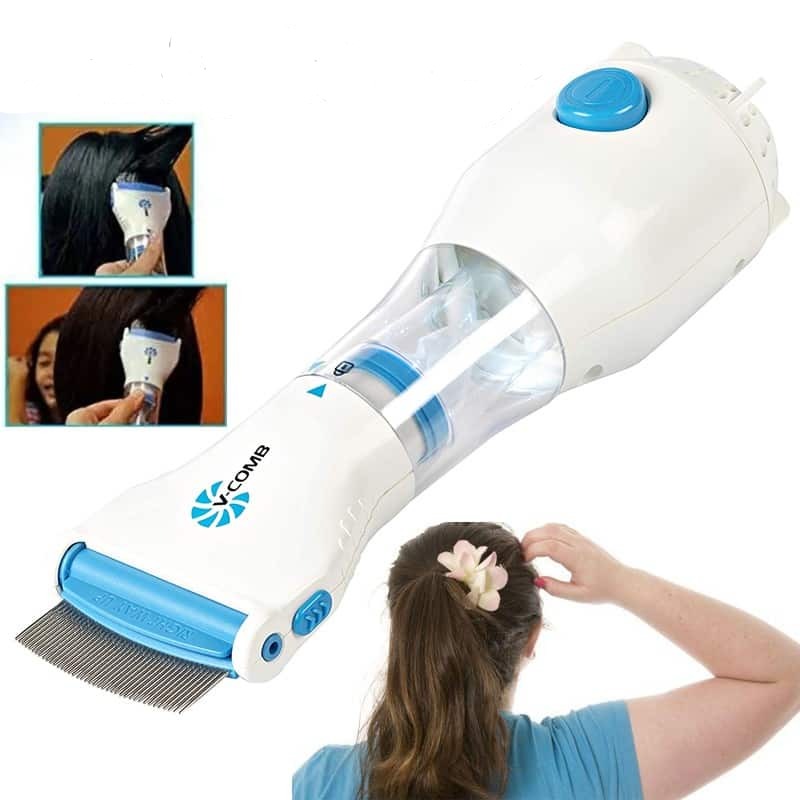 Éliminateur de Poux Aspirant | Nettoyage Rapide et Efficace des Cheveux