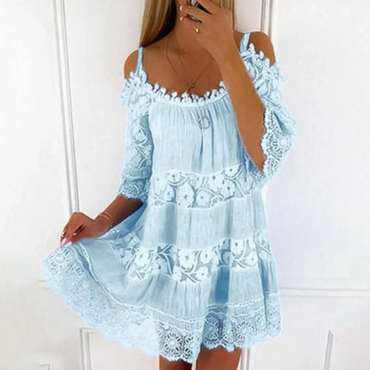 Robe d'Été Femme | Élégante et Confortable en Dentelle