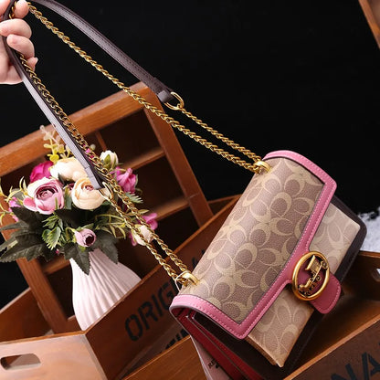 Sac à Bandoulière Colorblock pour Femmes | Mini Sac de Luxe Léger et Pratique