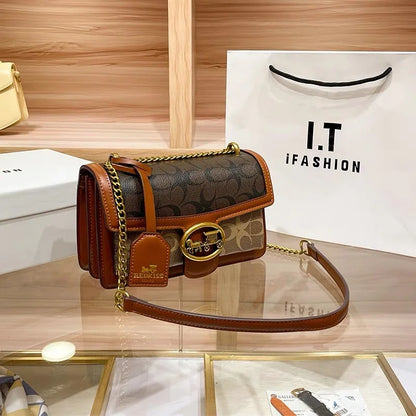 Sac à Bandoulière Colorblock pour Femmes | Mini Sac de Luxe Léger et Pratique