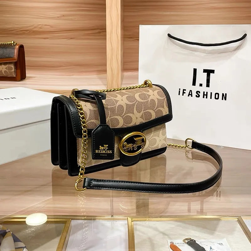 Sac à Bandoulière Colorblock pour Femmes | Mini Sac de Luxe Léger et Pratique