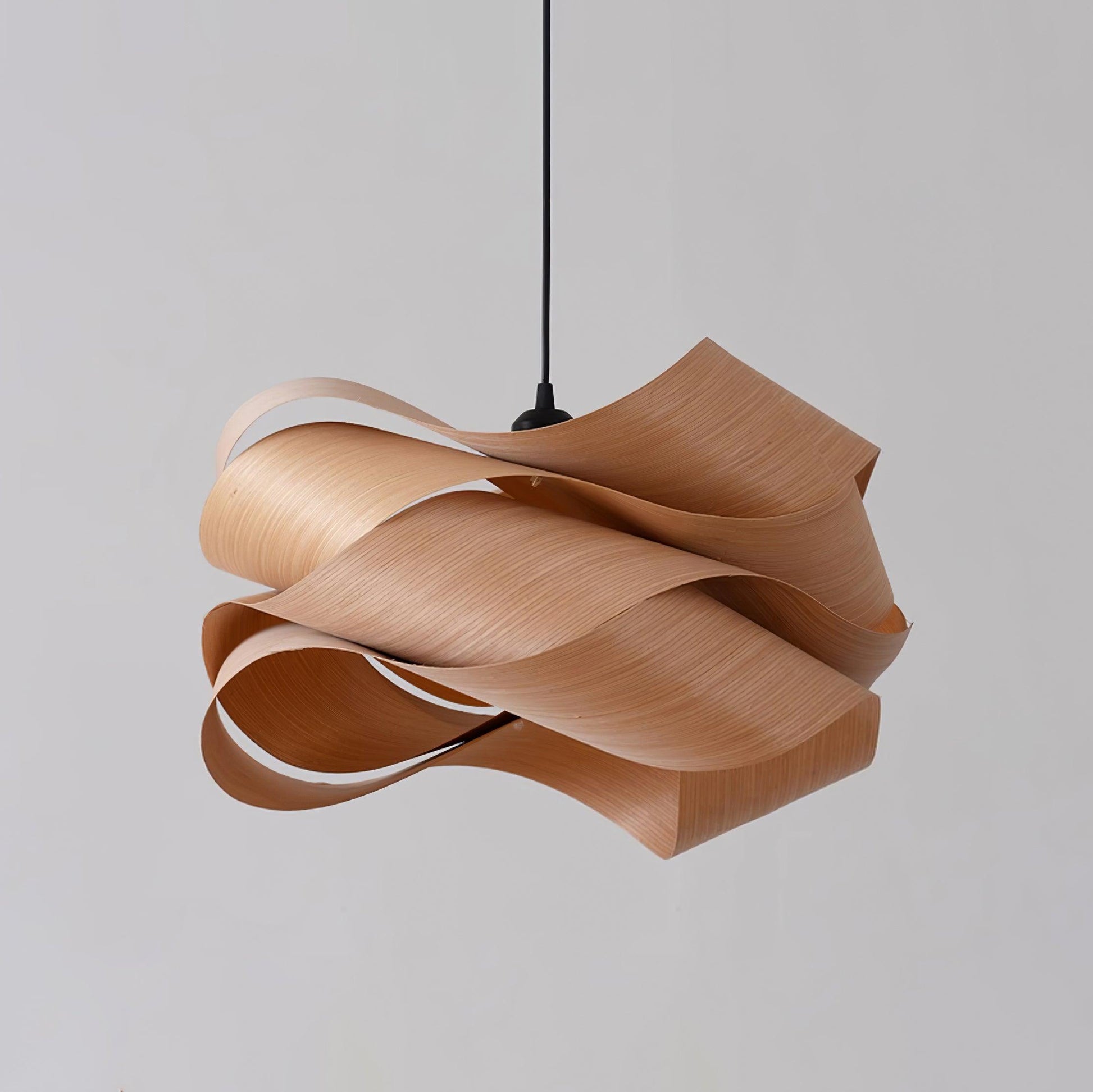 Suspension Design Entrelacé pour Intérieurs Modernes | Élégance et Lueur Chaleureuse