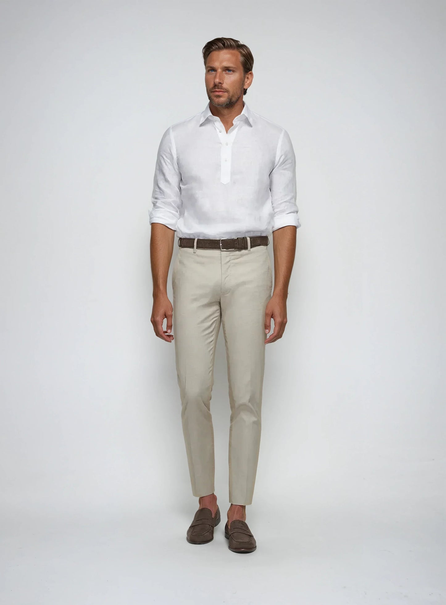 Chemise en Lin Respirante | Élégance Décontractée pour Jours Chauds