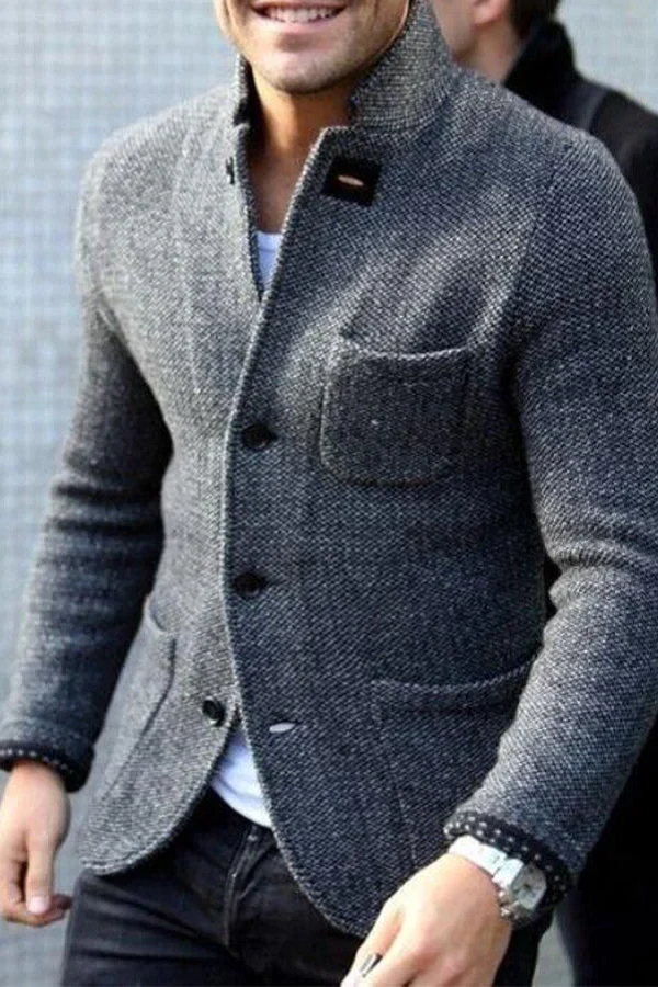 Blazer Élégant en Duvet | Style Classique et Confort Quotidien