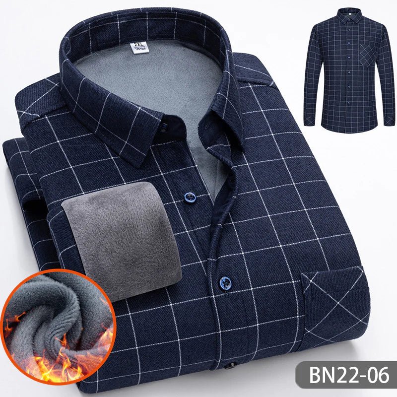 Chemise Flanelle Chaude pour Hommes | Style Décontracté et Confort Optimal