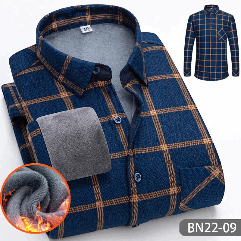 Chemise Flanelle Chaude pour Hommes | Style Décontracté et Confort Optimal