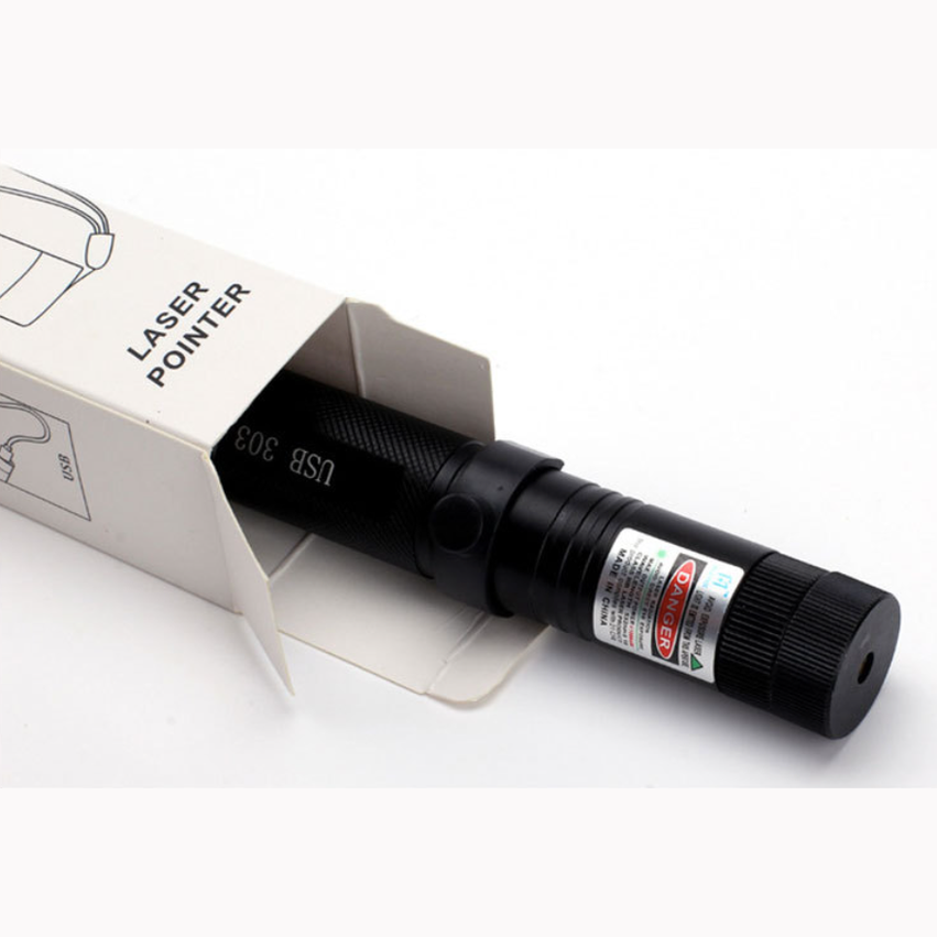 Pointeur Laser Haute Portée | Rechargeable et Sécurisé pour Extérieur