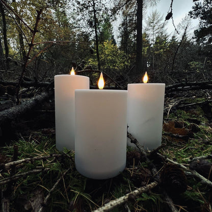 Bougies LED Sans Flamme Extérieures | Élégantes, Résistantes et Télécommandées