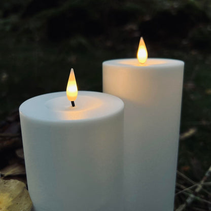 Bougies LED Sans Flamme Extérieures | Élégantes, Résistantes et Télécommandées