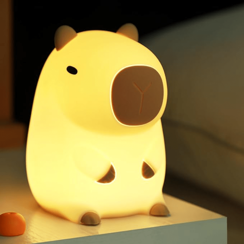 Lumière Nocturne Dimmable pour Enfants | Silicone Sûr et Rechargeable