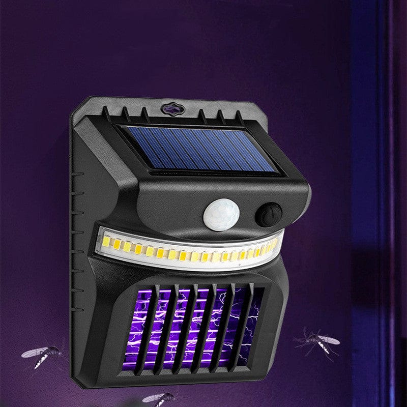 Lampe Répulsive contre Moustiques | Éclairage Solaire avec Capteur de Mouvement