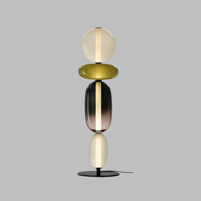 Lampe sur Pied Multicolore | Élégance et Ambiance Personnalisable