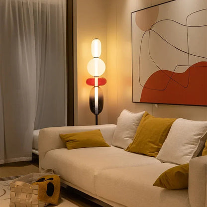 Lampe sur Pied Multicolore | Élégance et Ambiance Personnalisable