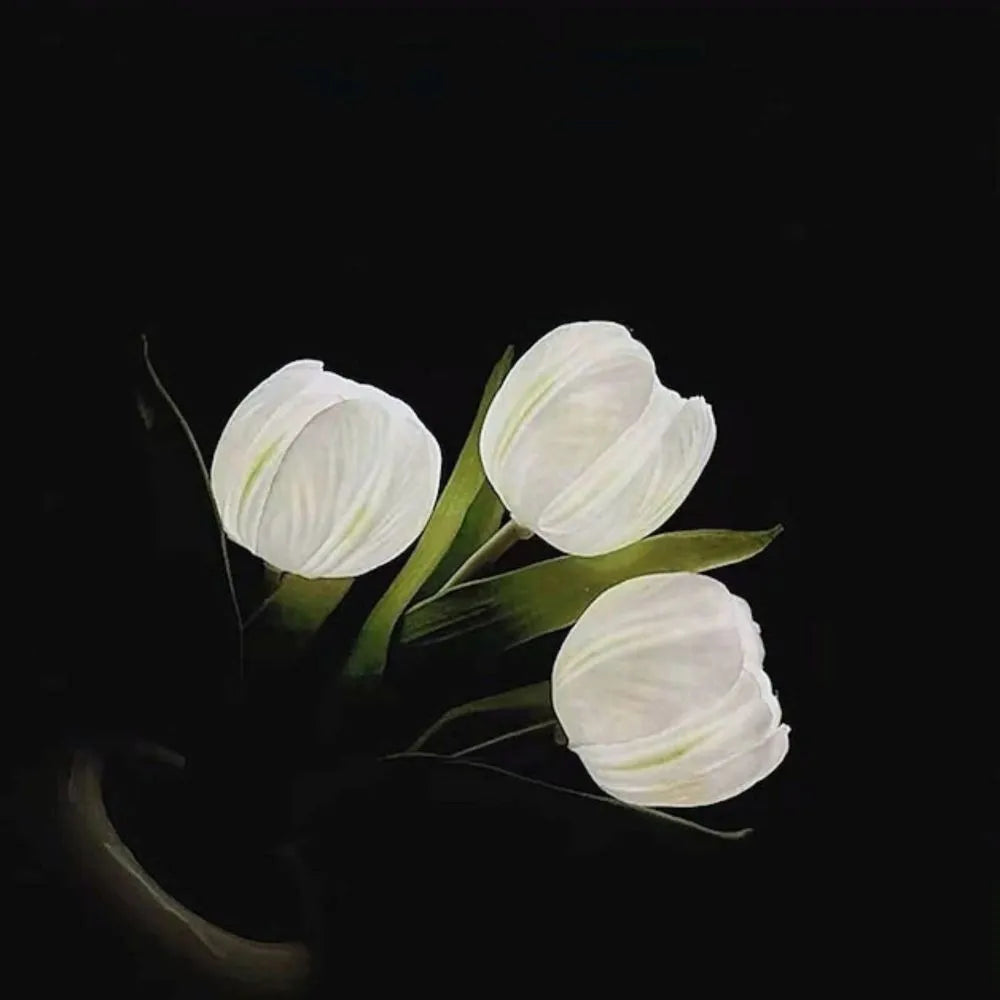 Lampe de Table LED Florale | Éclairage Décoratif et Naturel pour Maison