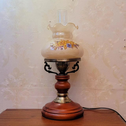 Lampe de Table en Terre Cuite | Design Intemporel et Lueur Chaleureuse