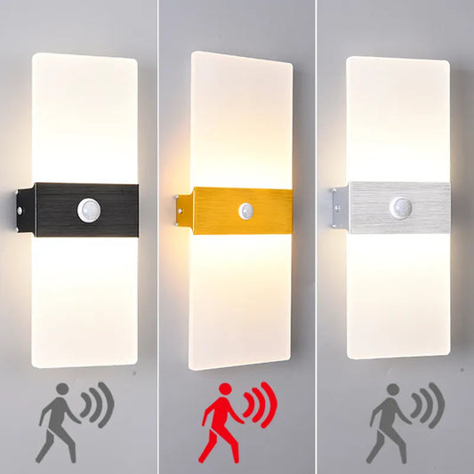 Lampe Murale LED avec Capteur | Éclairage Intelligent pour Espaces Intérieurs