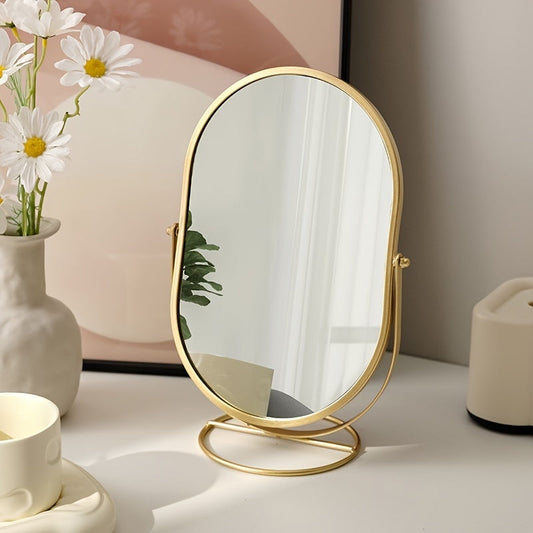 Miroir de Maquillage Portable Rotatif | Application Impeccable en Déplacement