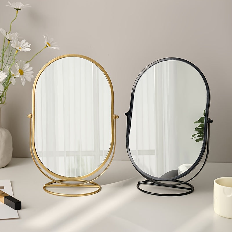 Miroir de Maquillage Portable Rotatif | Application Impeccable en Déplacement