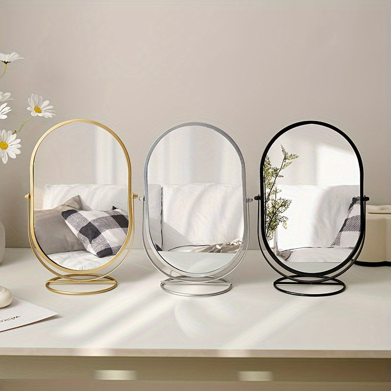 Miroir de Maquillage Portable Rotatif | Application Impeccable en Déplacement