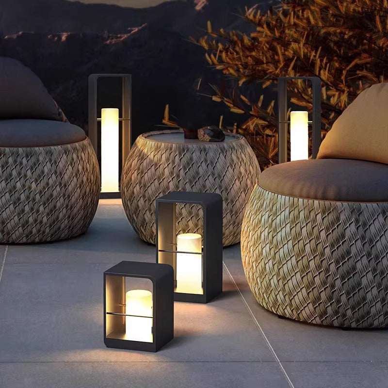Lampes Solaires de Jardin Modernes | Éclairage Écologique et Élégant
