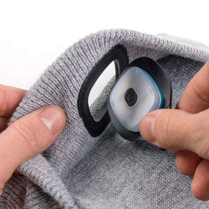 Bonnet LED Rechargeable pour Activités Extérieures | Éclairage Pratique et Confortable