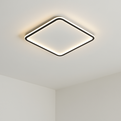 Lampe de Plafond Carrée Scandinave | Éclairage Ambiant Élégant et Apaisant