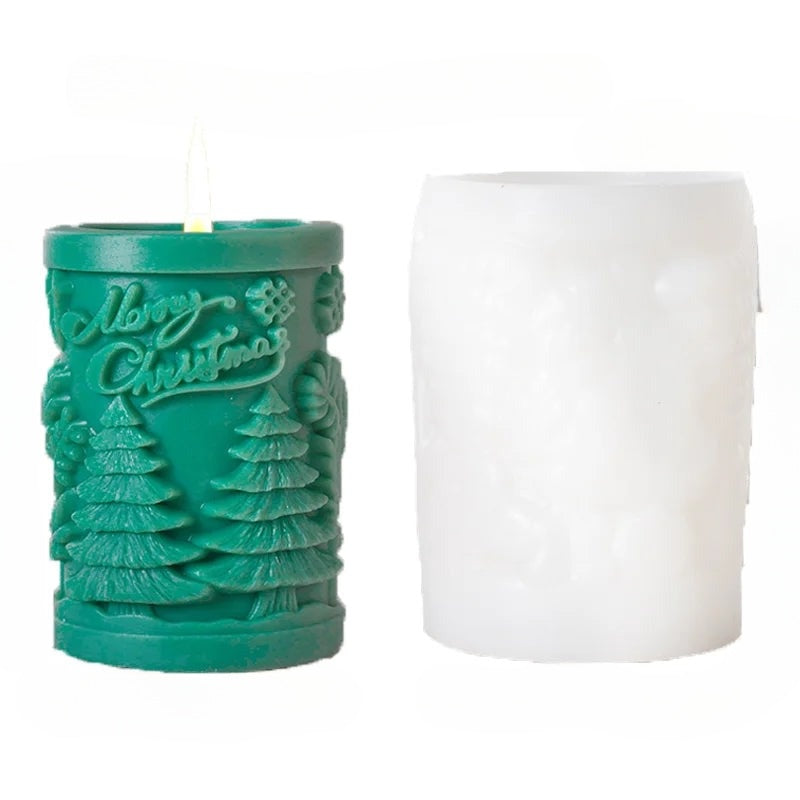 Moule à Bougies 3D en Silicone | Créez des Décorations Fait Maison