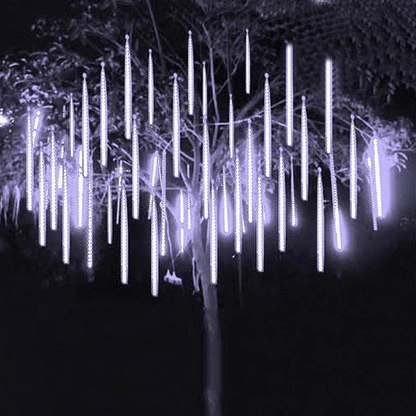 Lumières LED Météores Étanches | Effet Magique pour Décor Extérieur