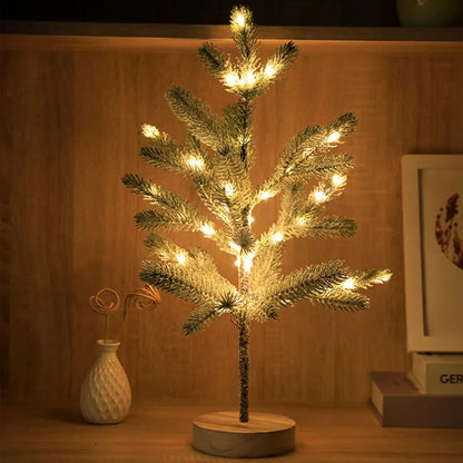 Lampe de Noël LED avec Lumière Chaude | Design Réaliste et Ambiance Festive