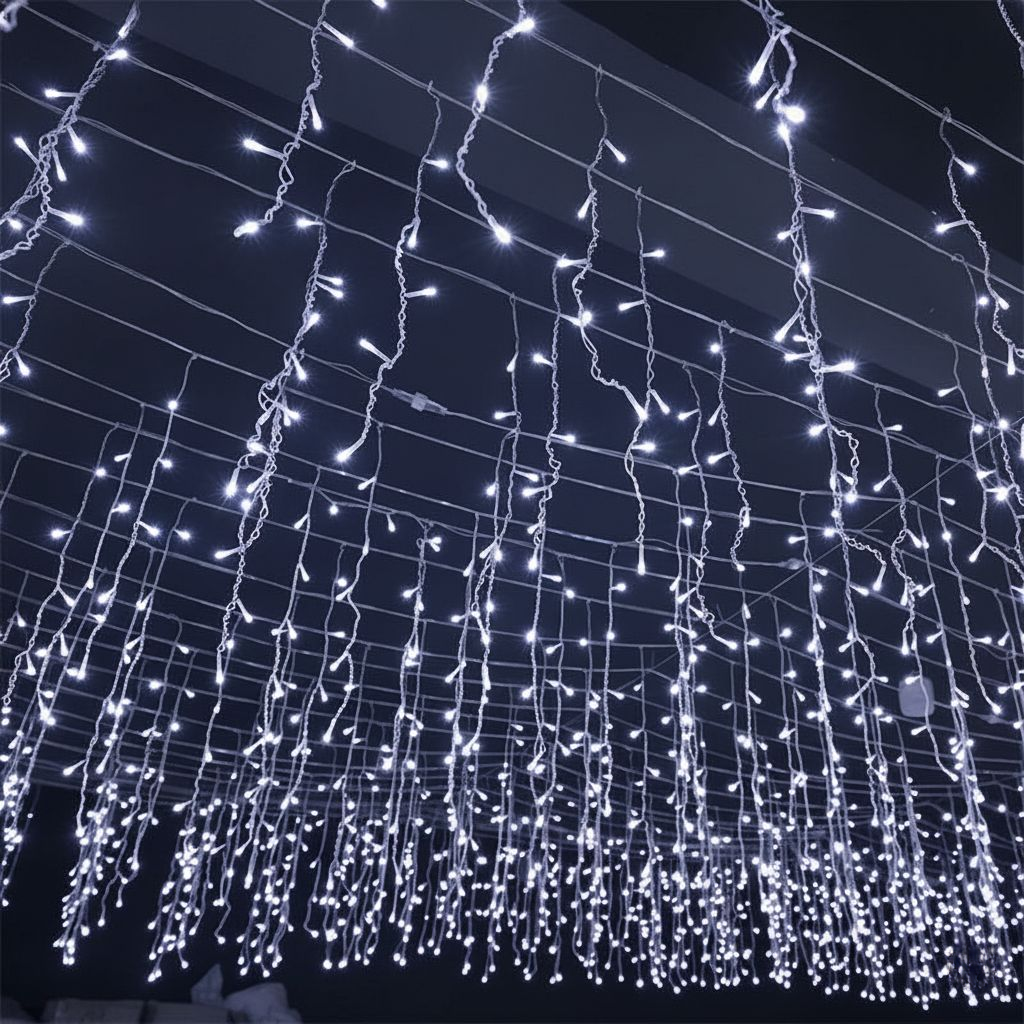 Lumières de Guirlande Étanches pour Extérieur | Ambiance Festive et Éblouissante