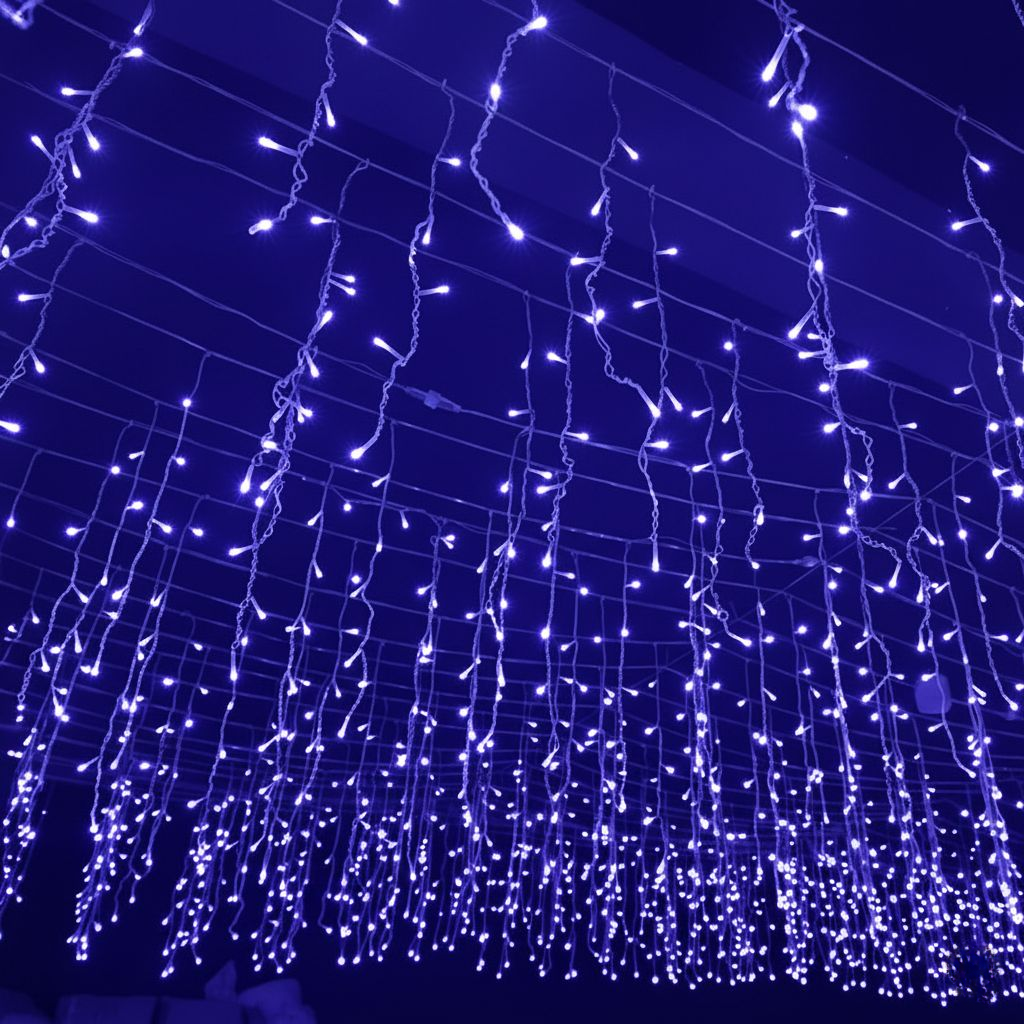 Lumières de Guirlande Étanches pour Extérieur | Ambiance Festive et Éblouissante