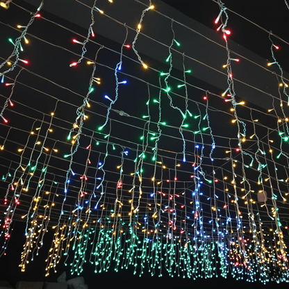 Lumières de Guirlande Étanches pour Extérieur | Ambiance Festive et Éblouissante