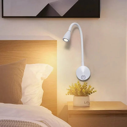 Applique Murale LED Ajustable | Éclairage Ciblé pour Lecture et Bureau